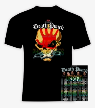 Five Finger Death Punch 2018 Concert Tour T Shirt #5940933