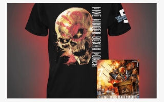 And Justice For None Standard Cd Tee Bundle Five Finger - None Five Finger Death Punch And Justice #5941027