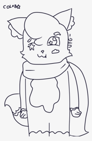 Art Collab With @timefire25 - Line Art #5942166