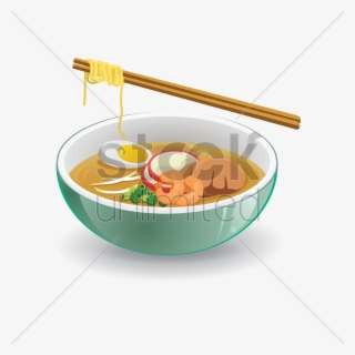 Free Download Ramen Clipart Chopsticks Soup Ramen - Vector Graphics #5943749