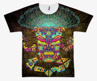 Magic Mushroom God Character All Over Print T Shirt #5944217