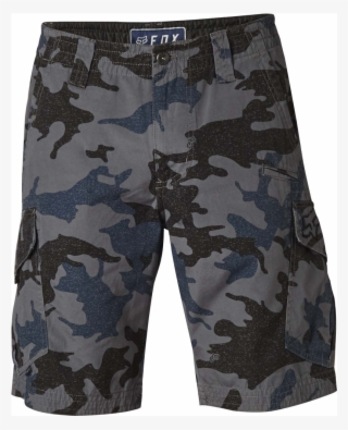 Slambozo Camo Cargo Short - Fox Slambozo Cargo Short Black Camo #5944319