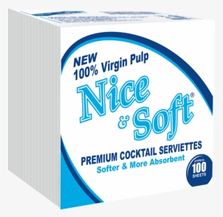 Nice & Soft Cocktail Napkin Tissue - Rice #5948342