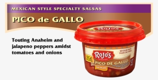Rojo's Homestyle Fresh Cut Salsa, Mild - 15 Oz Tub #5948771
