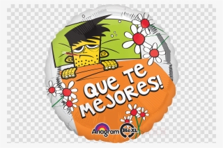 Orange Clipart Toy Balloon - Loftus A3-1149 18" Que Te Mejores Sick In Bed Hx ($1.36 #5949659