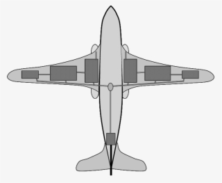 Top View Of Aircraft Fuel System - Aircraft Fuel System #5950067