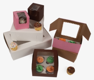 Window Cupcake Boxes - Cupcake #5951644