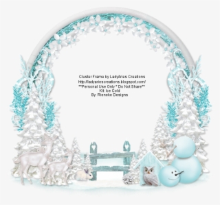 Ice Cold Cluster ~ Rieneke Designs Ct - Cluster Winter #5951645