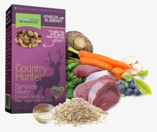 Superfood Crunch Dog Biscuit Venison With Blueberries - Natures Menu Dry Food #5951737