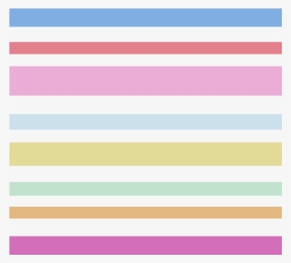 Ftestickers Cute Colorful Lines - Line #5951997