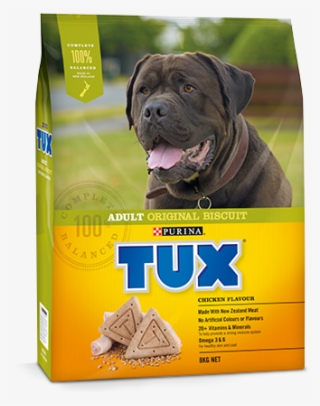 Adult Original Biscuit Chicken Flavour Dog Food - Tux Adult Original Meaty Dry Dog Food 12kg #5952098