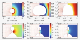 Velocity And Pressure Contours During The Asymmetrical - Circle #5953352