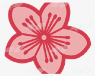 Single Clipart Cherry Blossom - Cherry Blossom #5953972