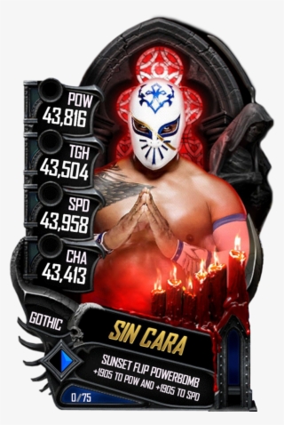 Sincara S5 22 Gothic - Wwe Supercard #5954640