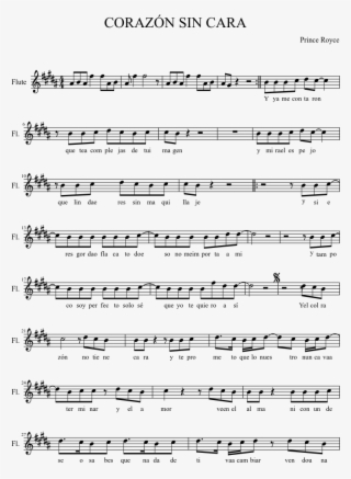 Corazón Sin Cara Sheet Music Composed By Prince Royce - Basic Snare Warm Ups #5954705