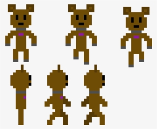 Fnaf 8 Bit Freddy Animatie - Free Transparent PNG Download - PNGkey
