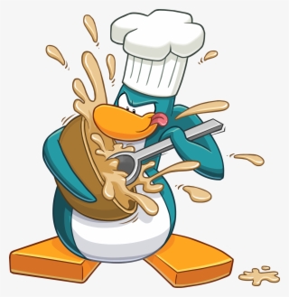 Perry The Pizza Guy - Club Penguin Pizza Man #5955390