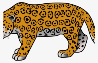 Leopard Clipart Rainforest Jaguar - Jaguar Clipart Png #5957997