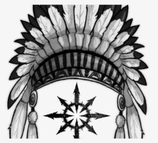Indian Painting Pinterest Tattoo American - Native American Headdress Png #5958977