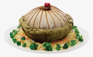 Fresh Shrimps Fried Rice Wrapped In Lotus Leaves - Meringue #5961357