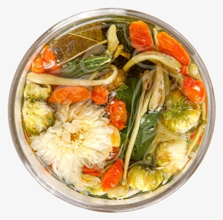 Honeysuckle Chrysanthemum Tea Drops To Tea Fire, Winter - Flowering Tea #5961584