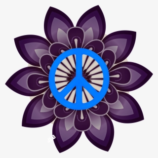 Petal Drawing Hippie Clipart Black And White Library - Drawing #5963929