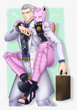 ▽ G R A V I T Y Scaredy-cat Killer Queen And Kosaku - Cartoon #5964094