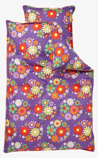 Ej Sikke Lej Hippie Flowers Bedwear - Ej Sikke Lej T-shirt Lilla Blomstret #5964625