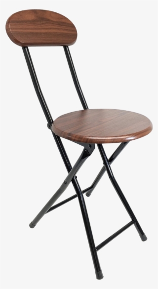 #1212-cr Folding Wooden Stool With Back #5965540