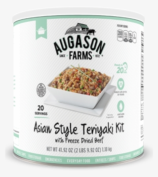 Augason Farms® Asian Style Beef Teriyaki Kit Can - Augason Farms Emergency Food Asian Style Teriyaki #5967633