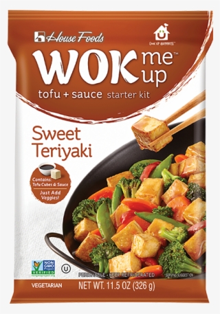Wok Me Up Sweet Teriyaki - House Foods Wok Me Up Tofu + Sauce, Sweet Teriyaki #5967687