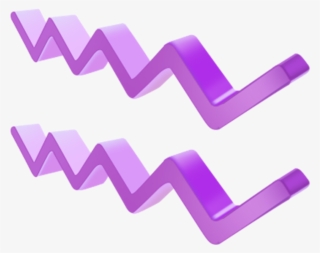 Ftestickers Geometric 3d Lines Stripes Line Pattern - خط بنفسجي #5969295