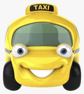 Yellow Cab In Mountain View - Taxi Clipart #5970006