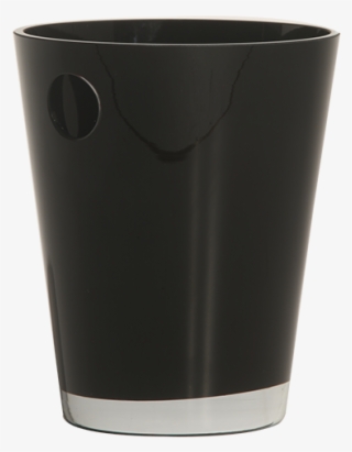 Champagne Bucket Black Glass Ø 20 X 25 Cm - Glass #5970859