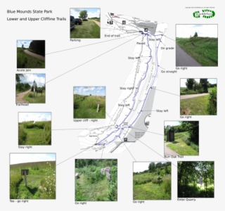 Lower And Upper Cliffline Trails - Trail Map #5970911
