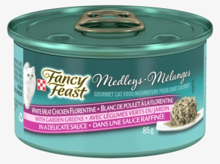 Fancy Feast® Medleys® White Meat Chicken Florentine - Purina Fancy Feast Medleys White Meat Chicken Florentine #5971108