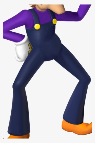 Waluigi's Overalls - Wario And Waluigi #5971348