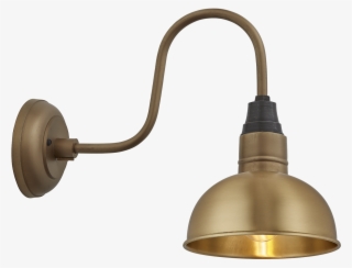 Swan Neck Dome Wall Light - Sconce #5971665