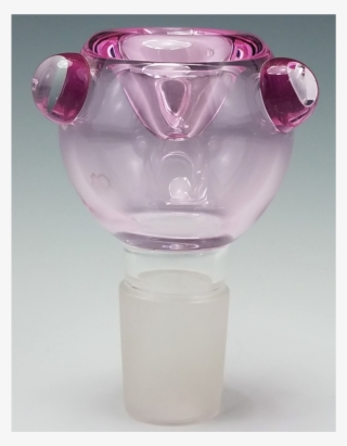 18mm Pink Glass On Glass Bowl Replacement For Bongs - Bong #5972666