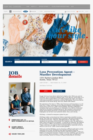 The Gap Inc - Sunrise #5974117