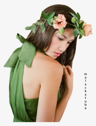 Hölgyek Vágott Elizabeth Messina, Floral Crown, Flowers - Photograph #5974956