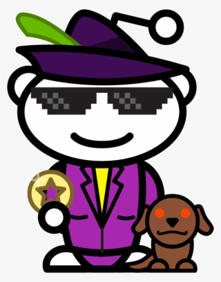 First Time Reddit Gold Member Made A Pimp Snoovatar - Reddit Alien #5975076