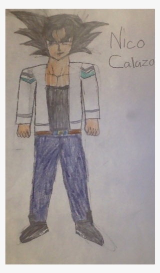 The Reason He Has Goku Hair Is Because You Didn't Explain - Illustration #5975535