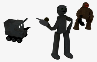 The Three Cyborgs - Standing #5976285