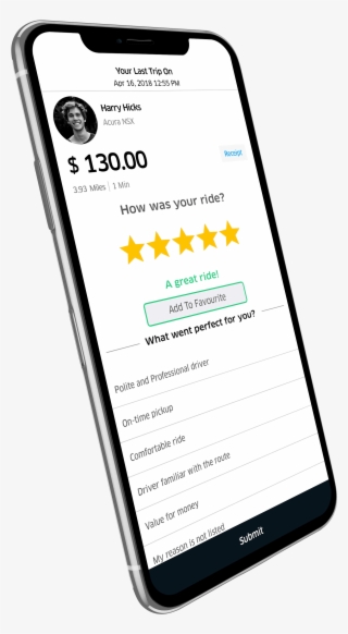 Riders And Drivers Rate Each Other After The Completion - Smartphone #5976671