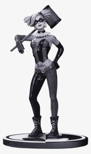 Black And White Harley Quinn Statue By Lee Bermejo - Batman Black & White Harley Quinn Statue #5977907