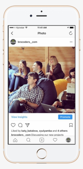 Instagram - Iphone Phone On Instagram Png #5978452