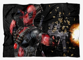 Deadpool Fleece Blanket #5979254