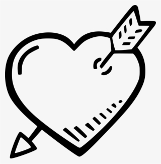 Heart And Arrow Comments - Heart Arrow Free Png #5979683