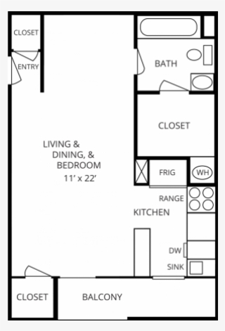 Studio 1 Bathroom Apartment For Rent At Central Perk - Apartment #5979742
